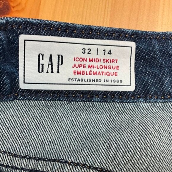 Gap jeans skirt size 14/32 - Picture 4 of 7